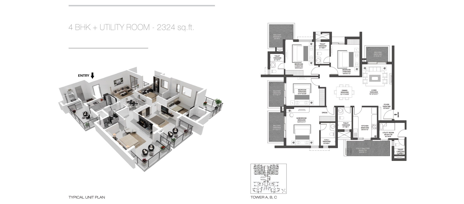 Godrej Summit — Floor Plan 4