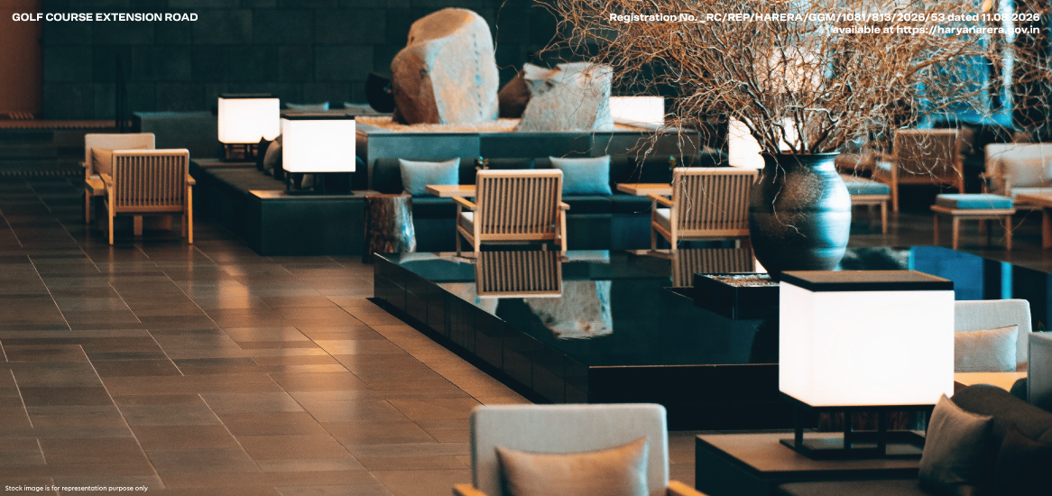 Godrej Verano — Lounge Interior, Representative