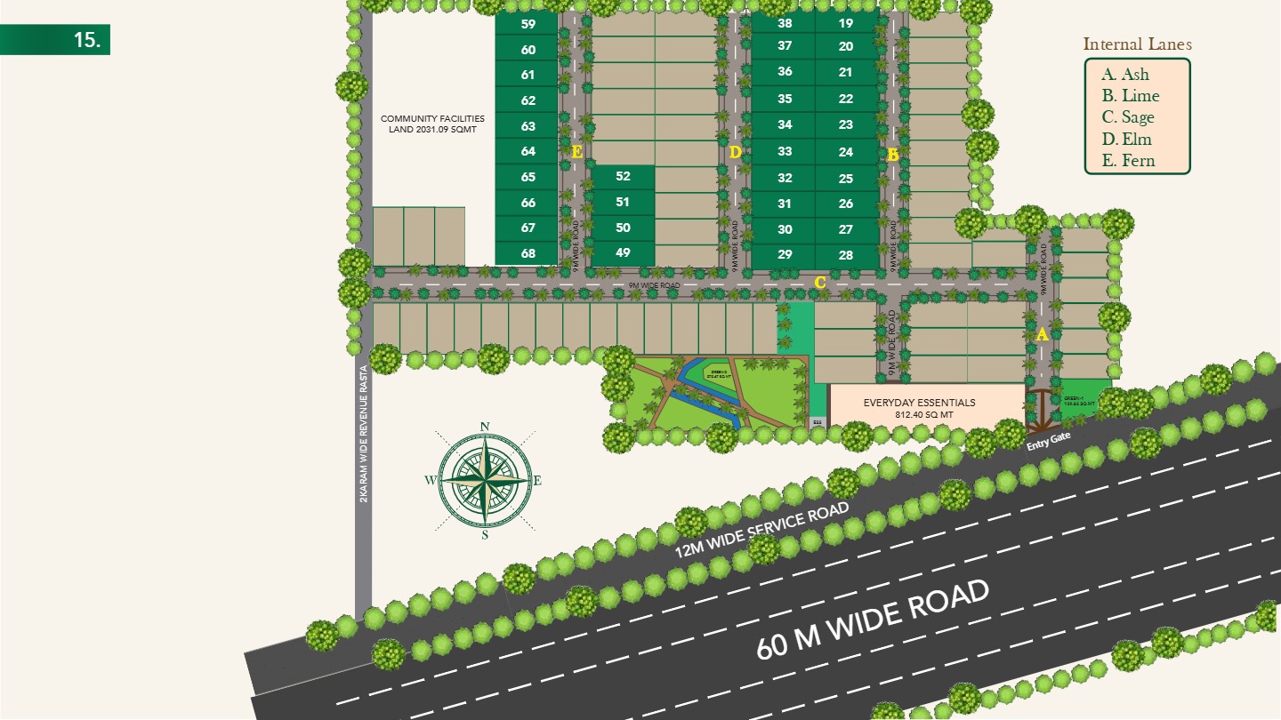 Hercules Grace Resilviaa — Master Layout Plan