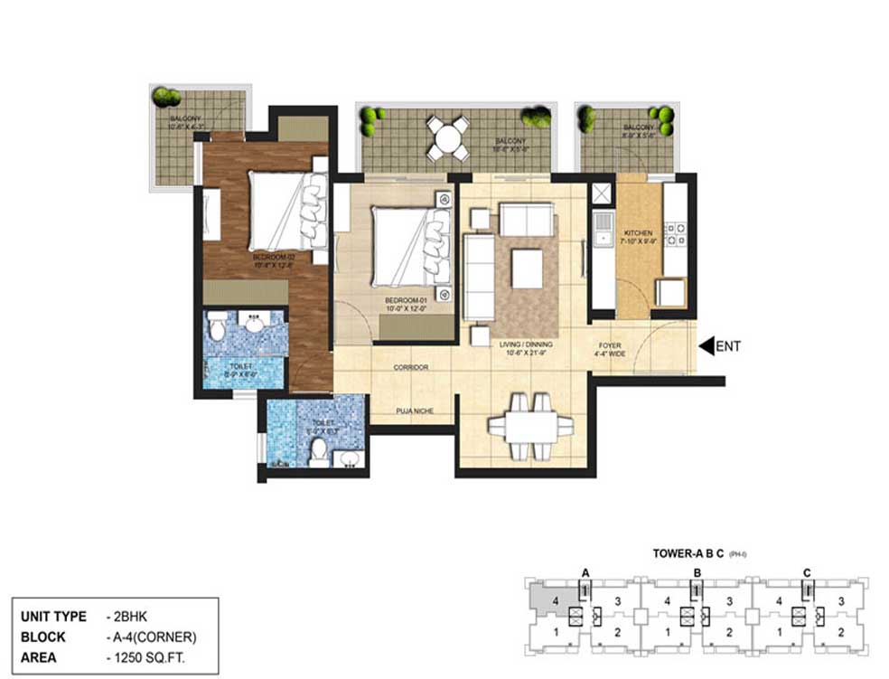 Centrum Park — Floor Plan 1