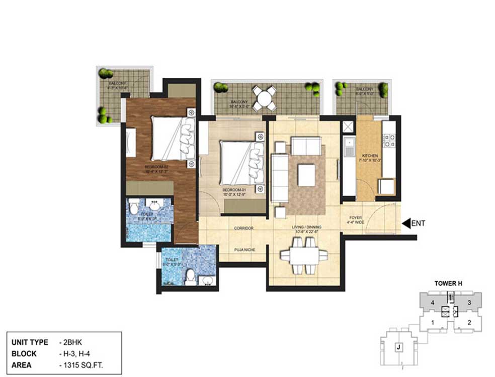 Centrum Park — Floor Plan 2