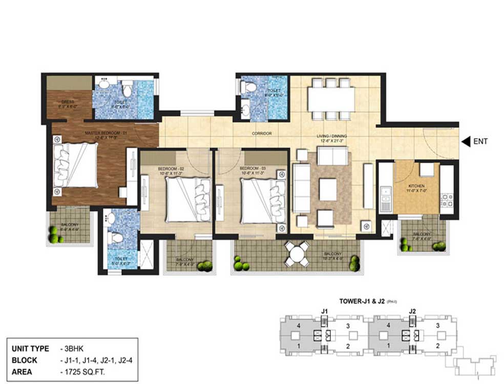 Centrum Park — Floor Plan 3