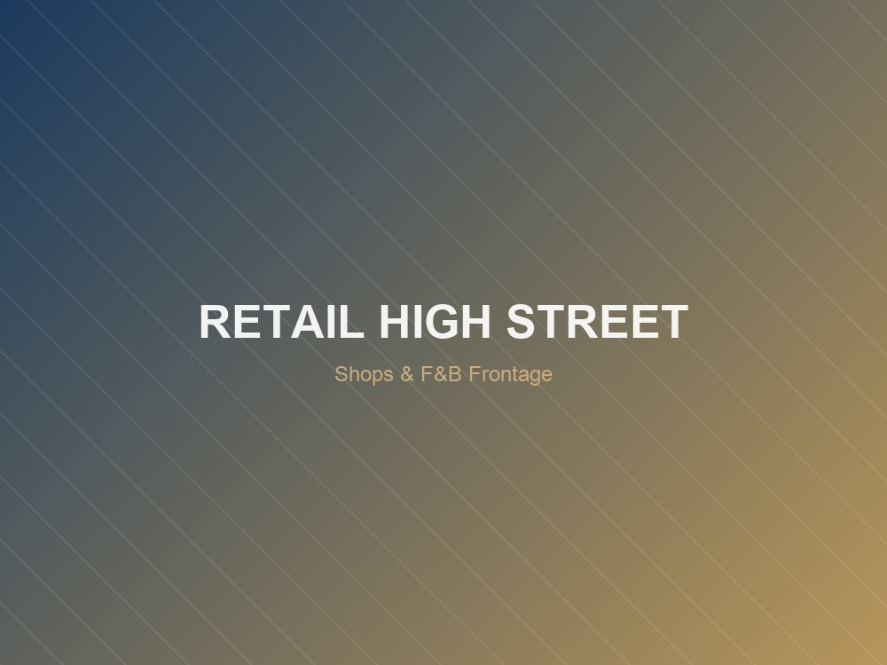 Ireo The Corridors — Retail High Street
