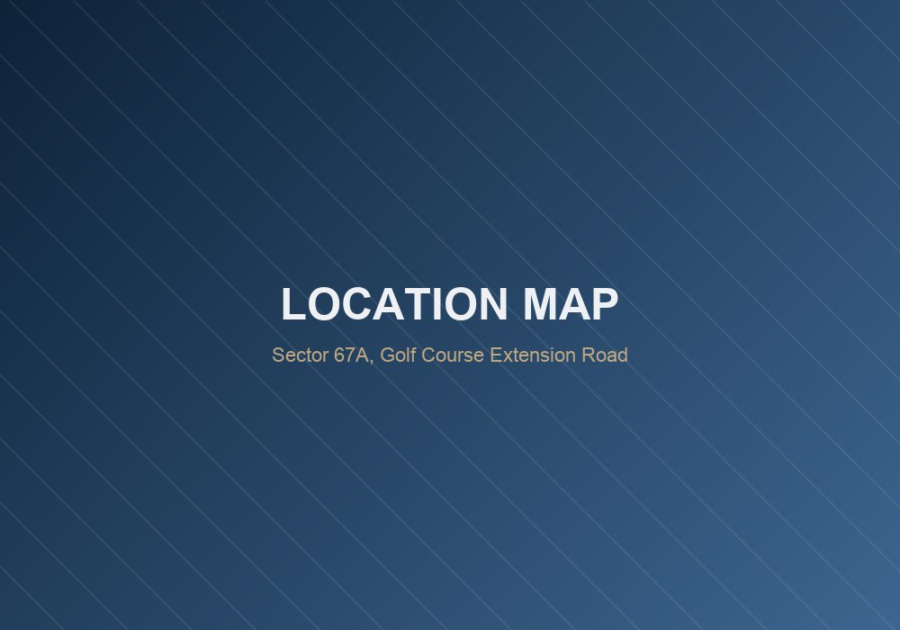 Ireo The Corridors — Location Map, Sector 67A