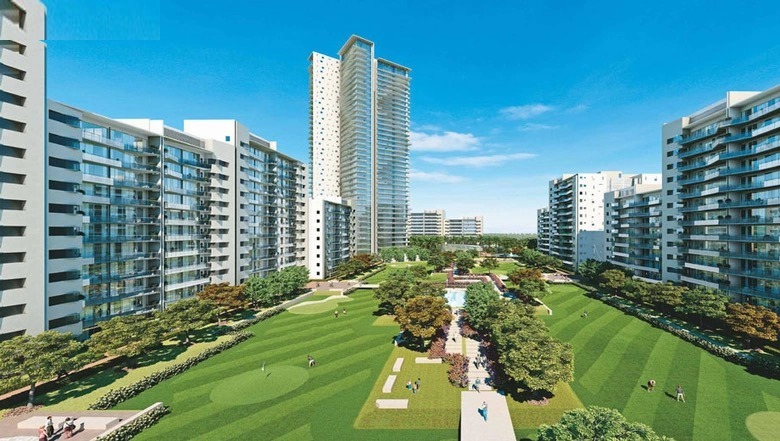 Ireo Skyon — Tower Cluster & Central Green