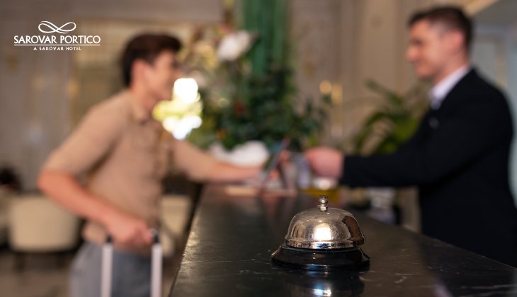 Sarovar Portico — Hotel Suites Reception