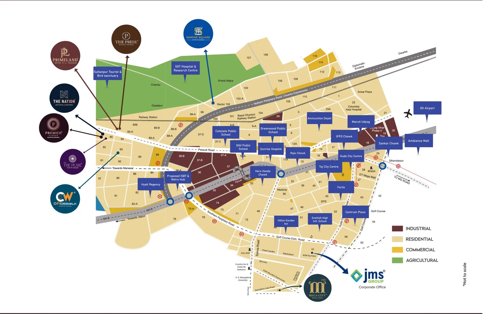 JMS Premier Floors — Location Map