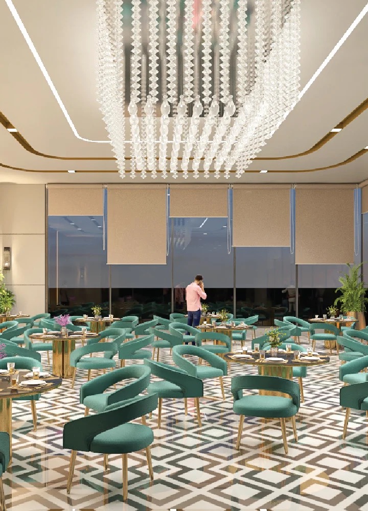 Kashi Residences — Multipurpose Community Hall (Developer Render)