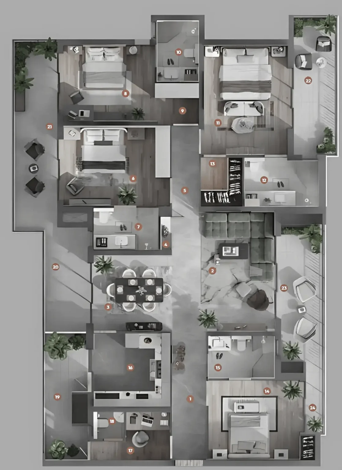 Keystone Seasons — Floor Plan 2