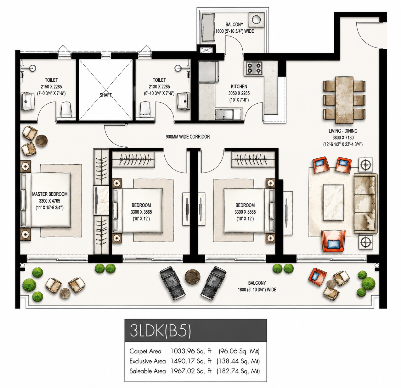 Krisumi WaterfallResidences — Floor Plan 2
