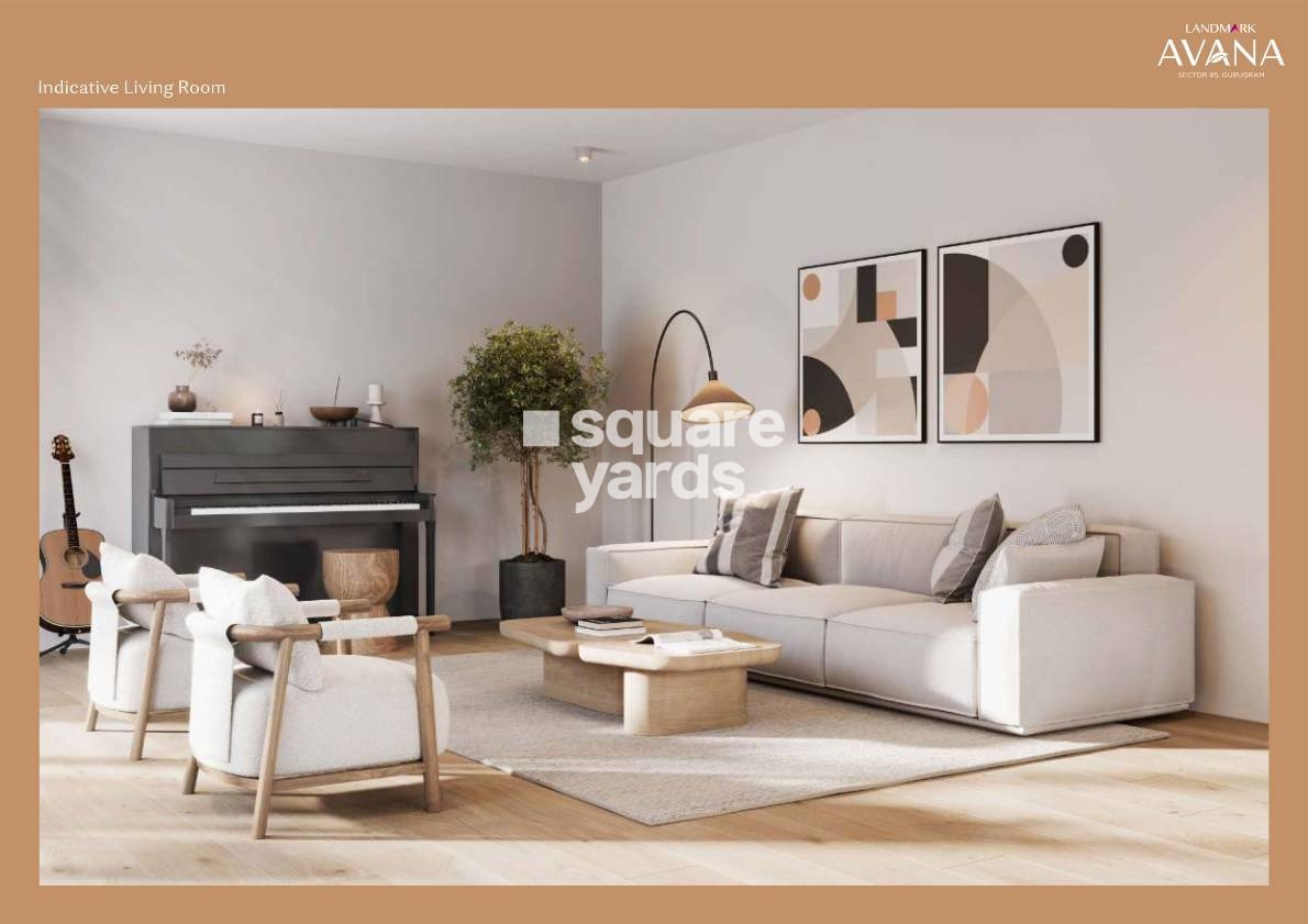 Landmark Avana — Indicative Living Room