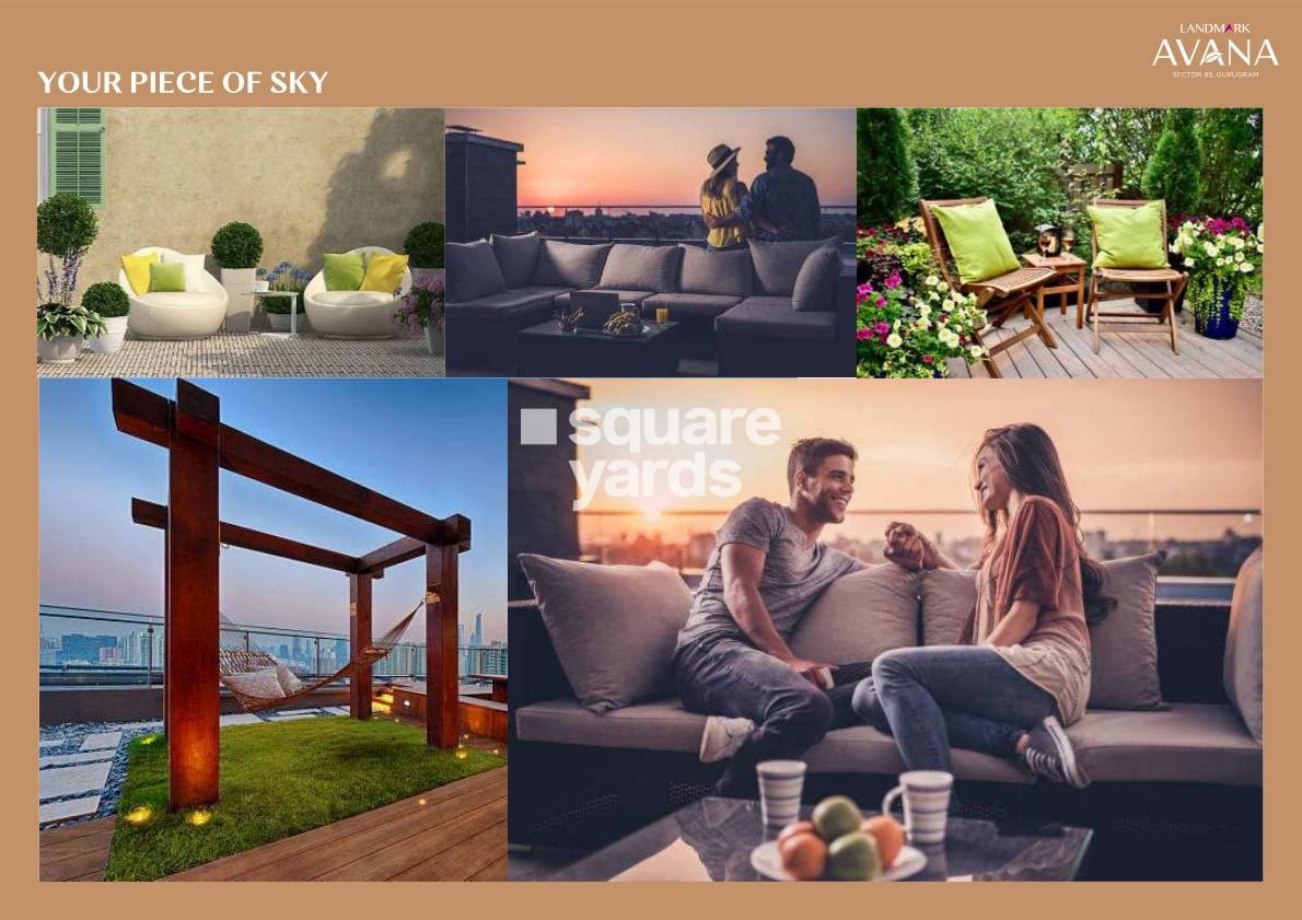 Landmark Avana — Rooftop Terrace Decks