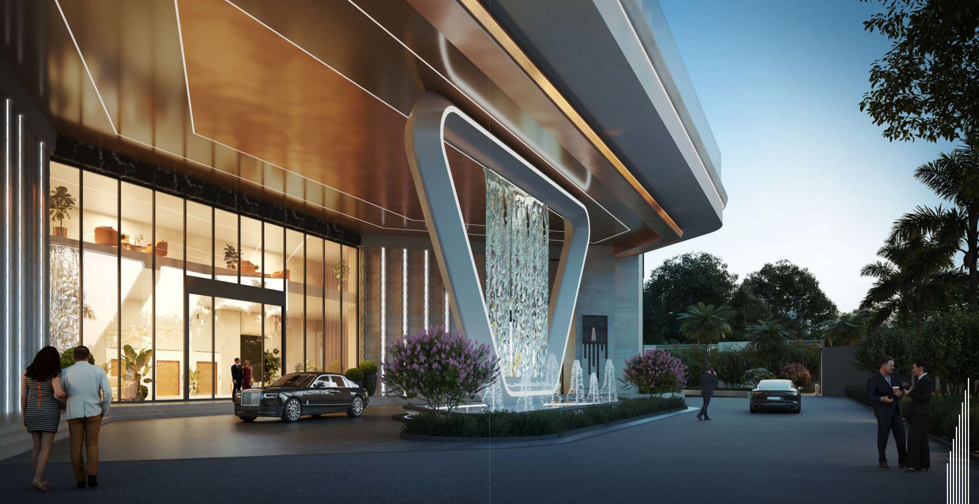 Landmark Skyvue — Interiors