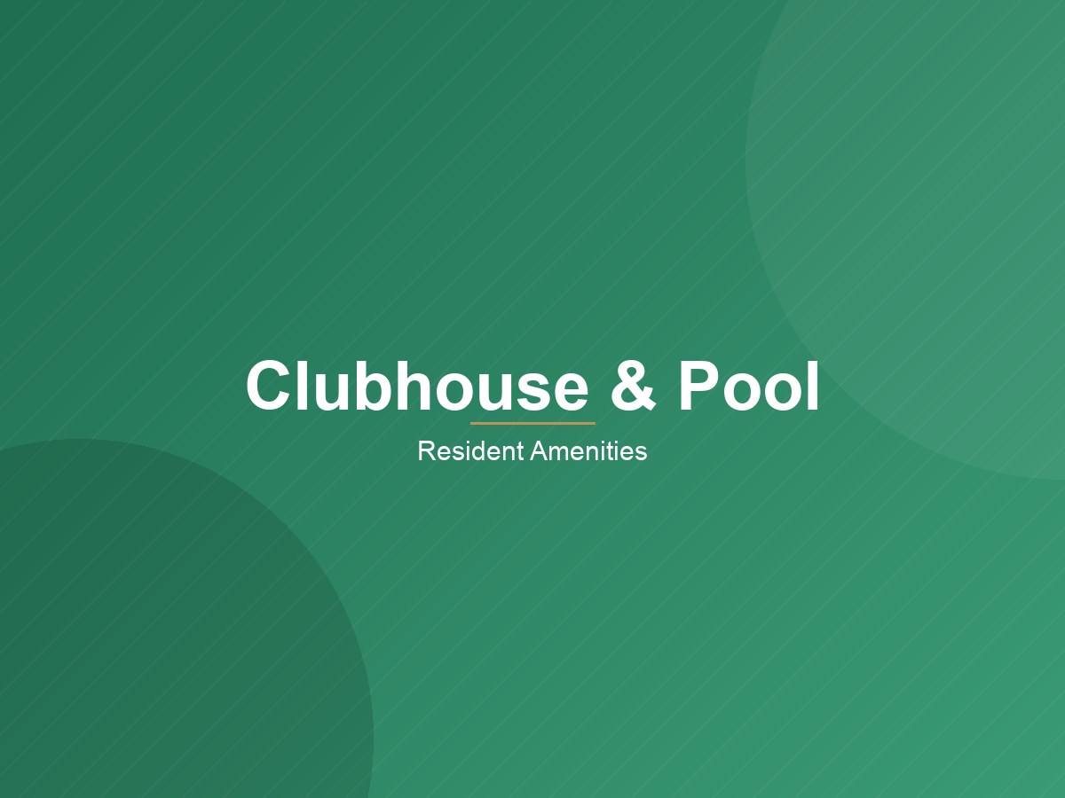 Landmark Tower — Clubhouse & Pool