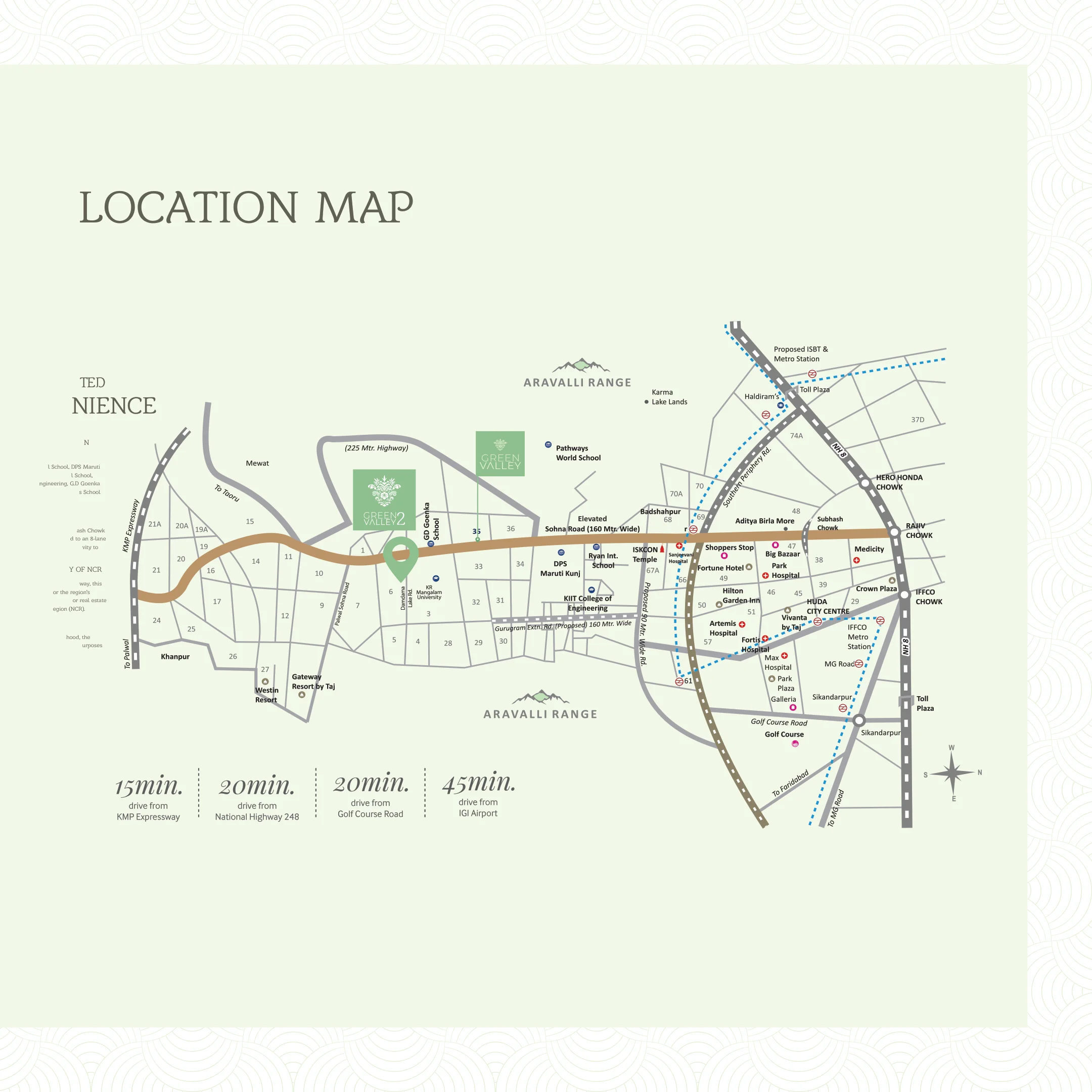Green Valley-2 — Location Map
