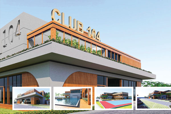 M2K Olive Green Floors — Club 104 Building
