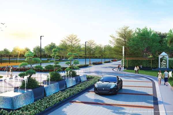 M2K Olive Green Floors — Landscaped Gardens