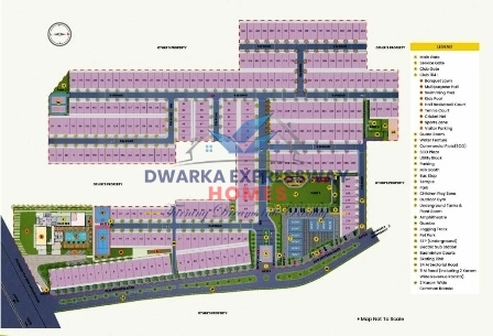 M2K Olive Green Floors — Master Site Plan Layout