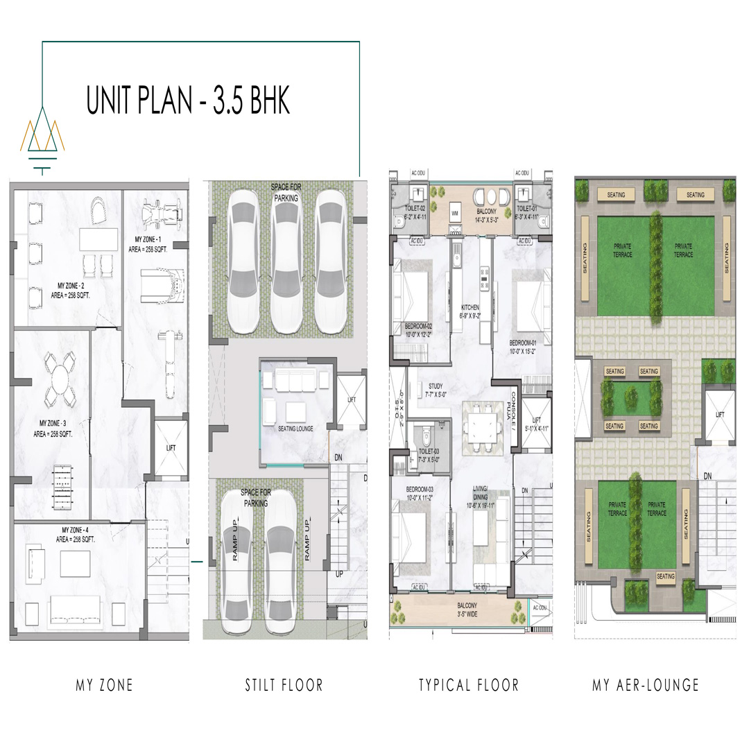 M3M Antalya Hills — Floor Plan 2