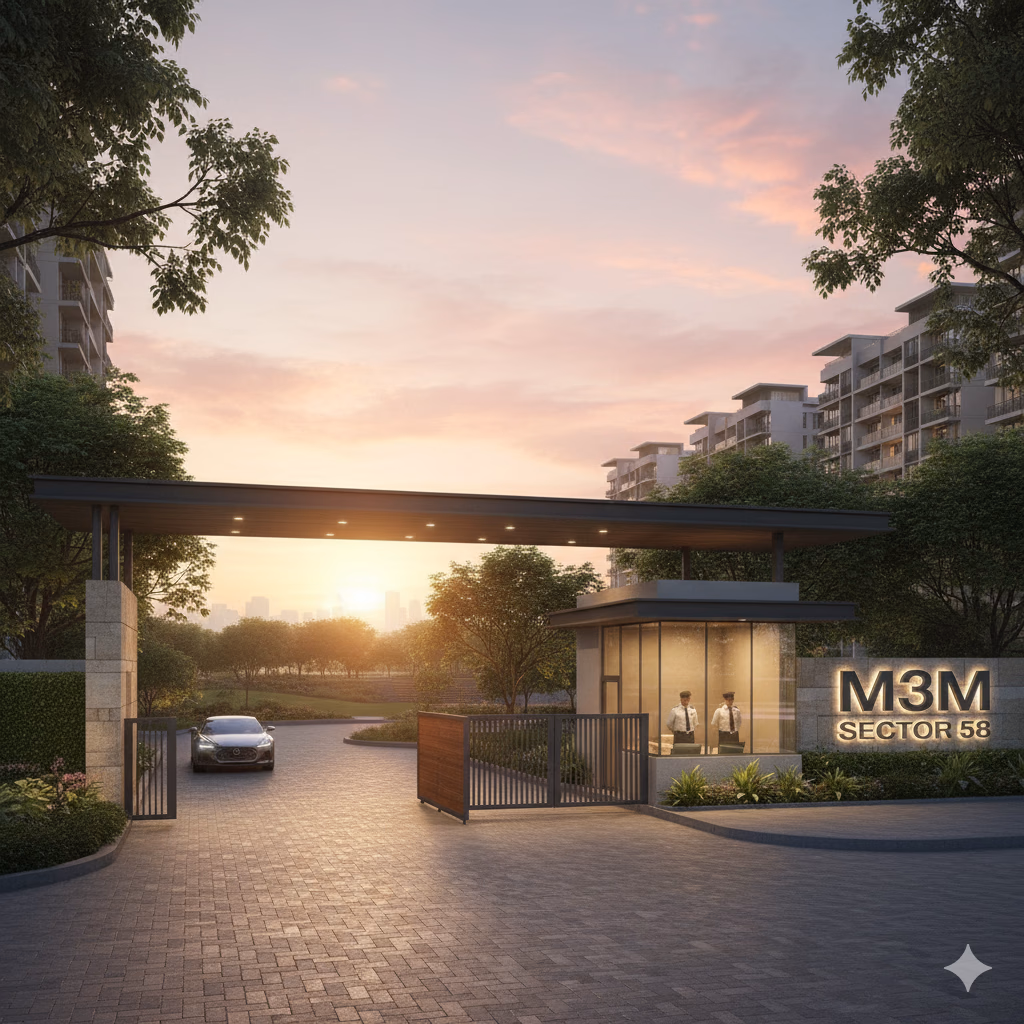 M3M Brabus Residences — Entrance Gate