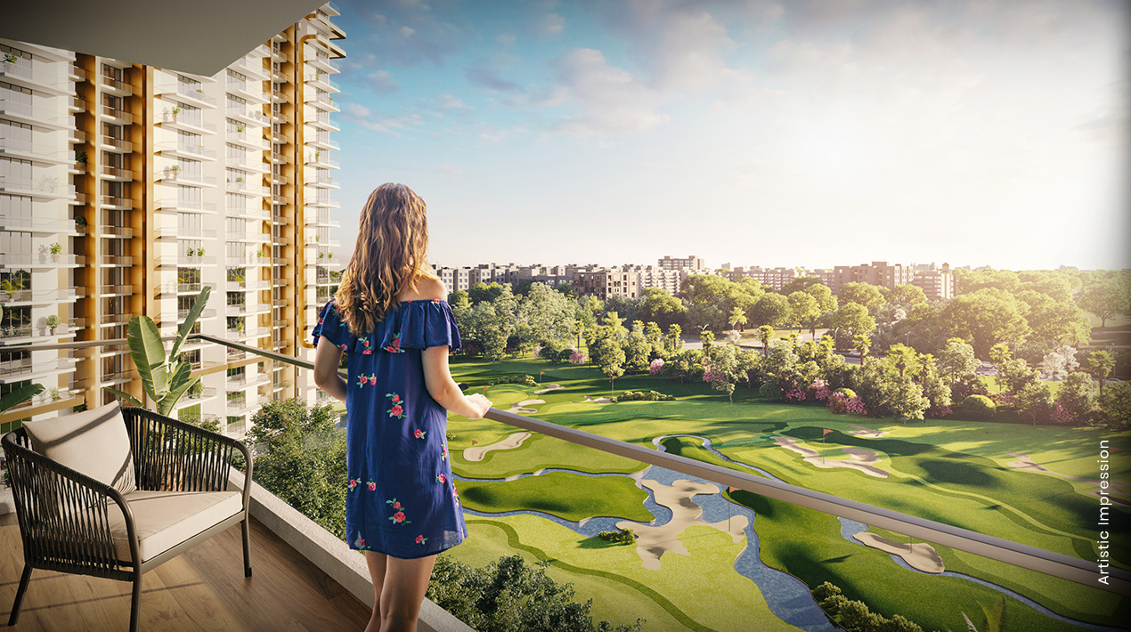 M3M Capital — 2.5 BHK, Golf Course View