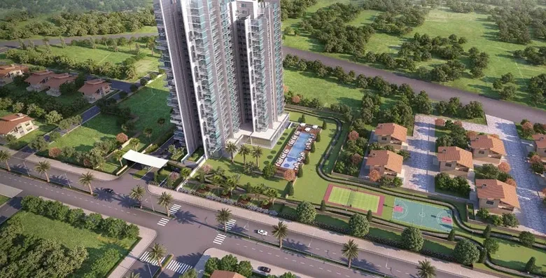 M3M Escala — Aerial Masterplan View