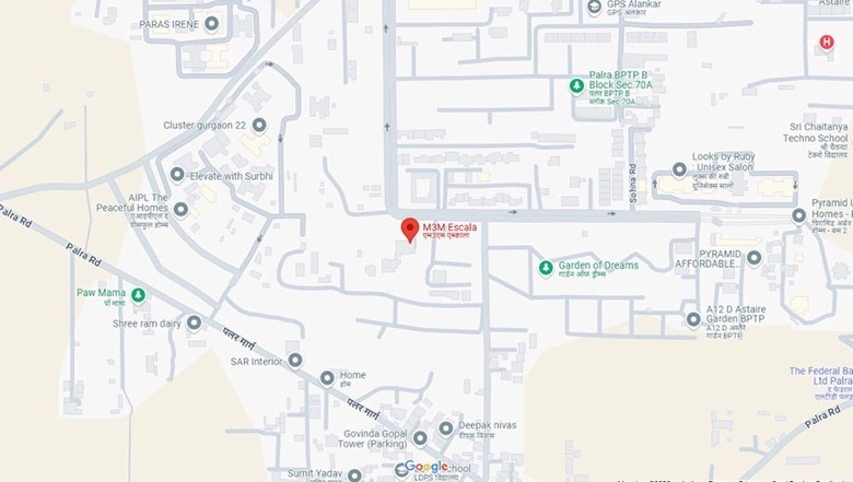 M3M Escala — Location Map, Sector 70A