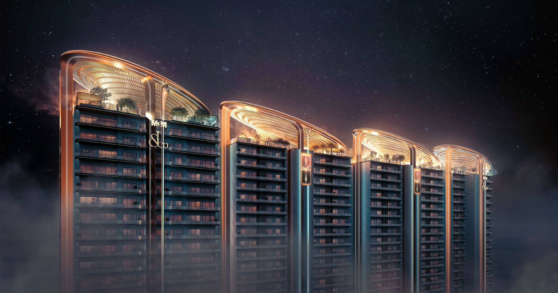 M3M Jacob & Co Residences — Tower Cluster