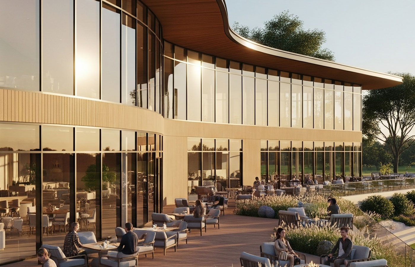 M3M Jacob & Co Residences — Clubhouse Terrace