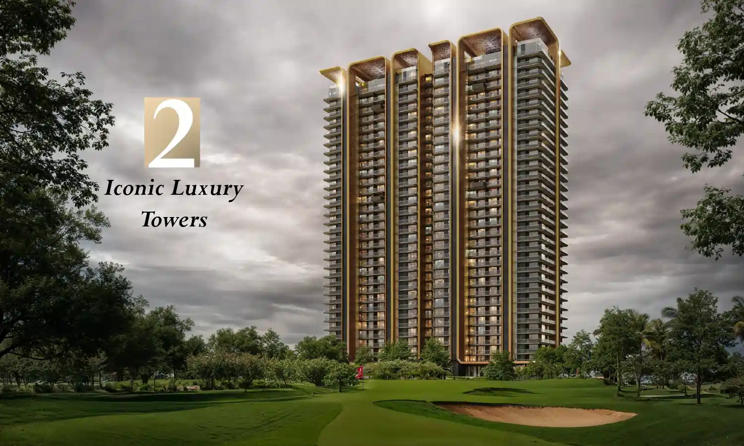 M3M St. Andrews — Towers on the Golf Green