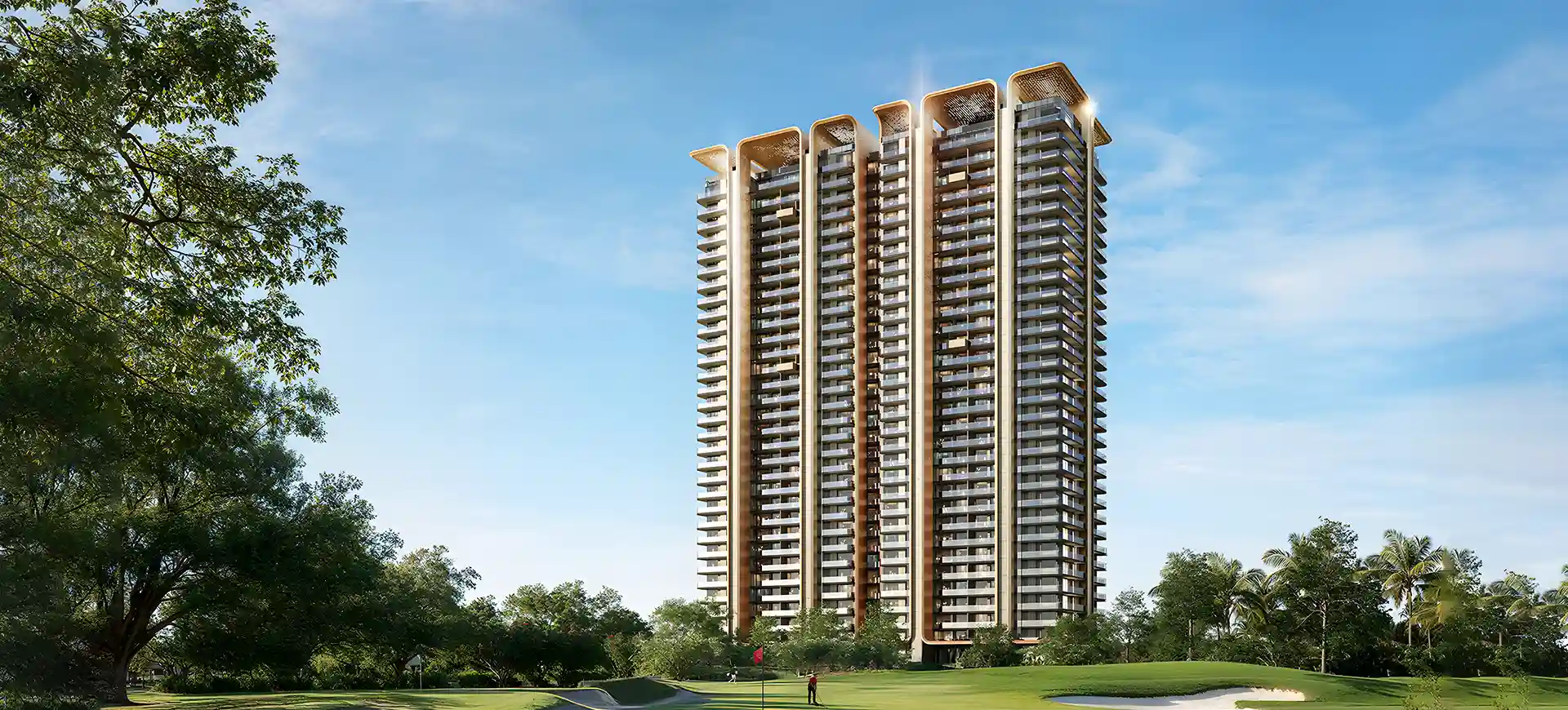 M3M St. Andrews — Twin Towers Elevation