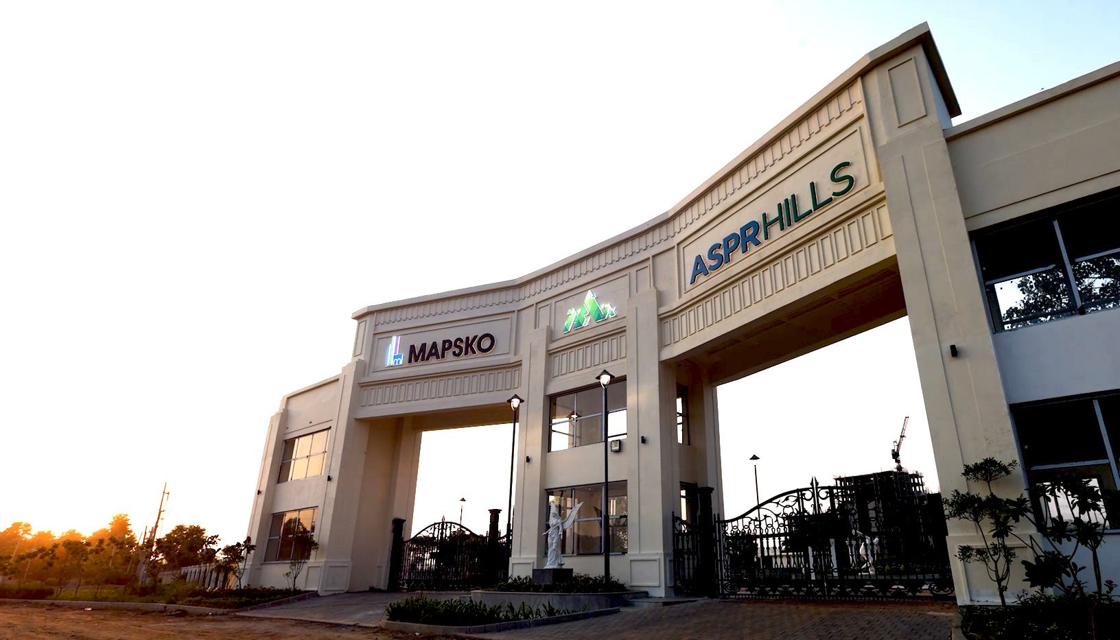 Mapsko ASPR Hills — Project Entrance Gate