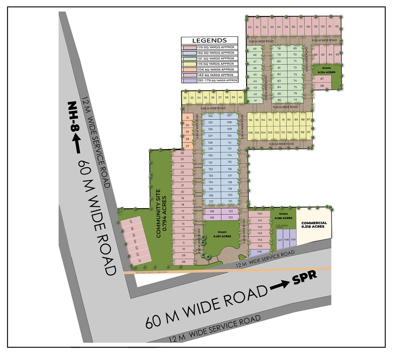 Mapsko ASPR Hills — Master Layout Plan