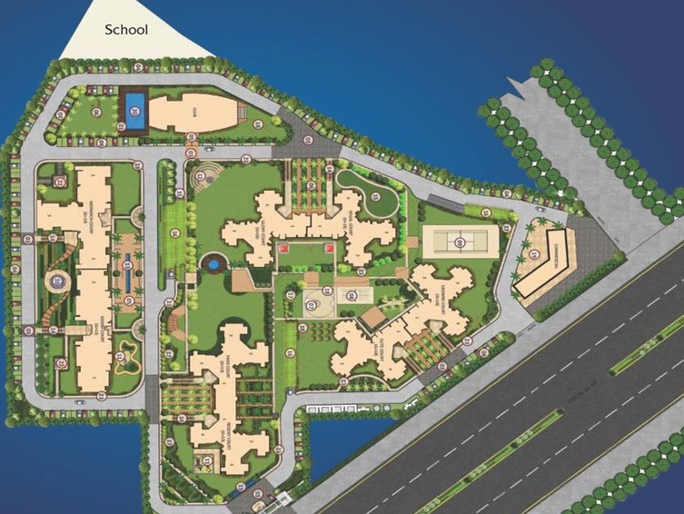 Mapsko Royale Ville — Master Layout Plan