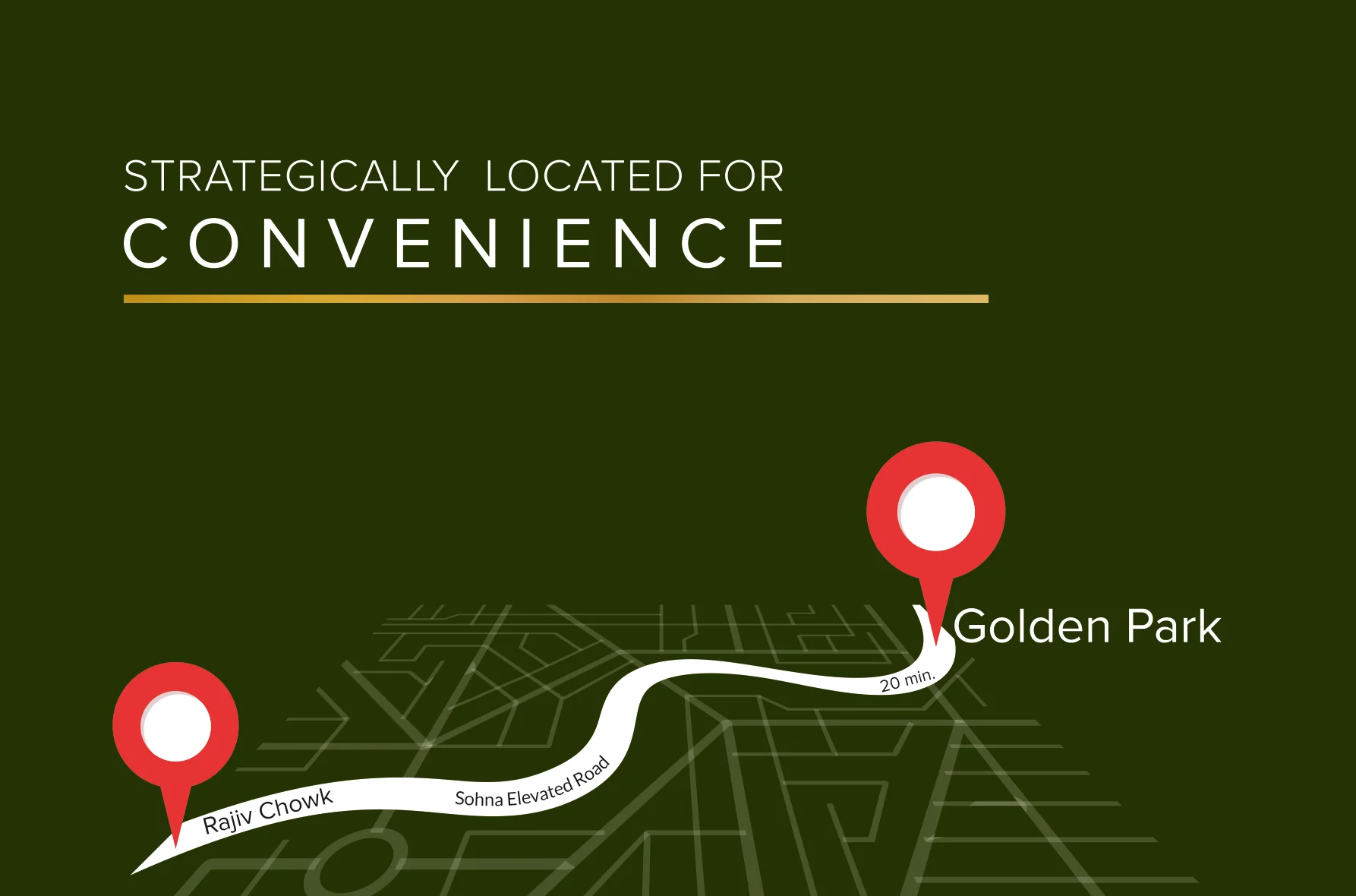Meffier Golden Park — Location Map