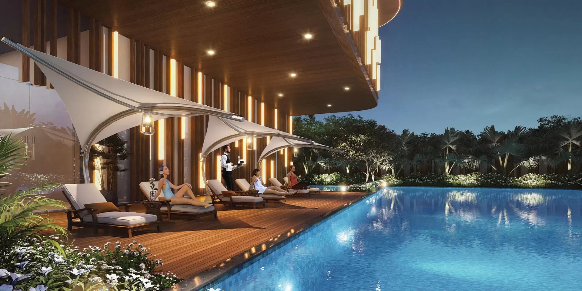 MRG Crown — Swimming Pool Deck
