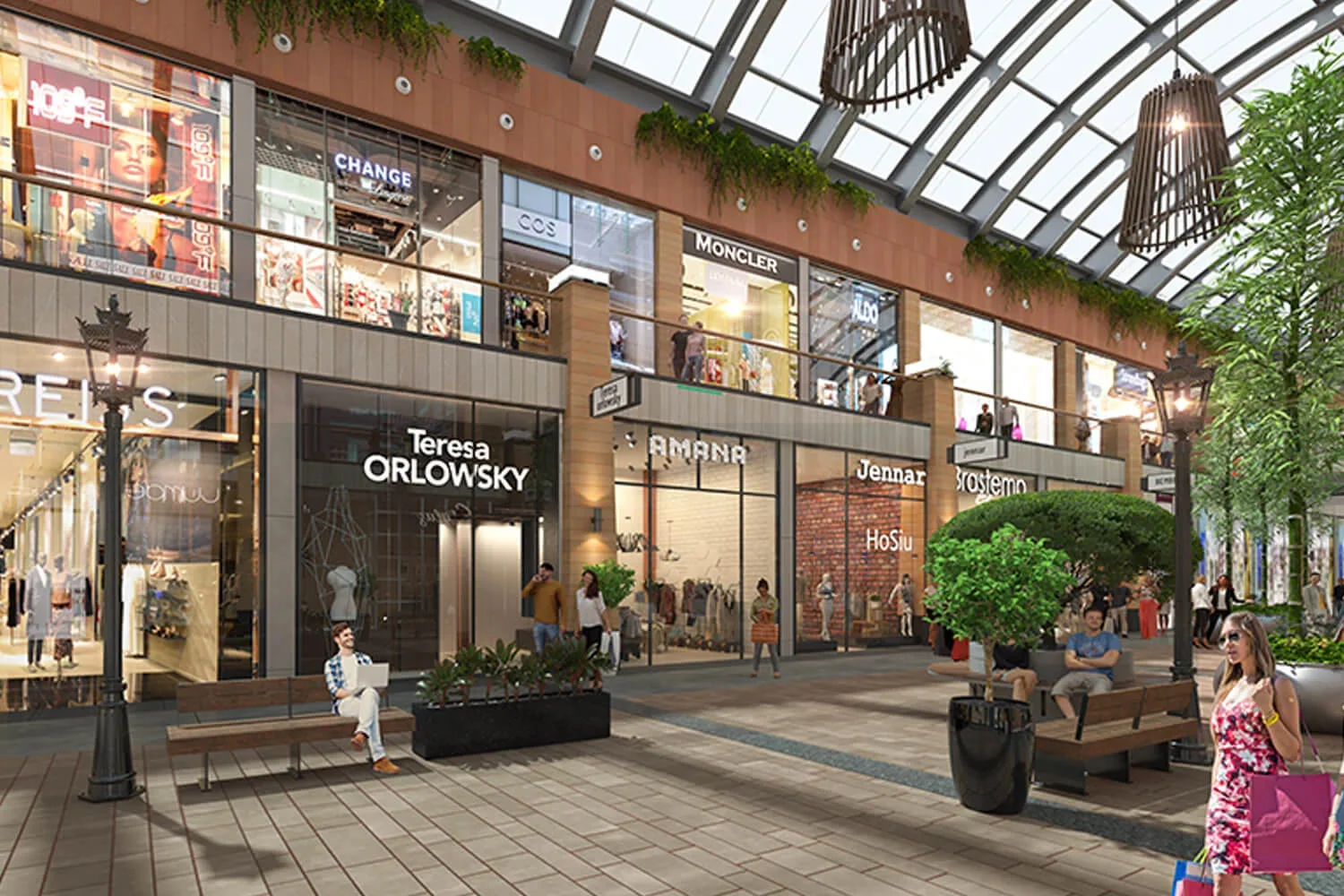 The Omaxe State — Air-Conditioned High Street View 2