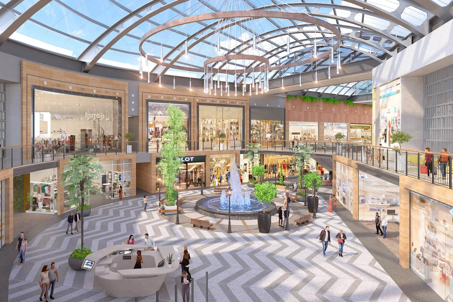 The Omaxe State — Atrium