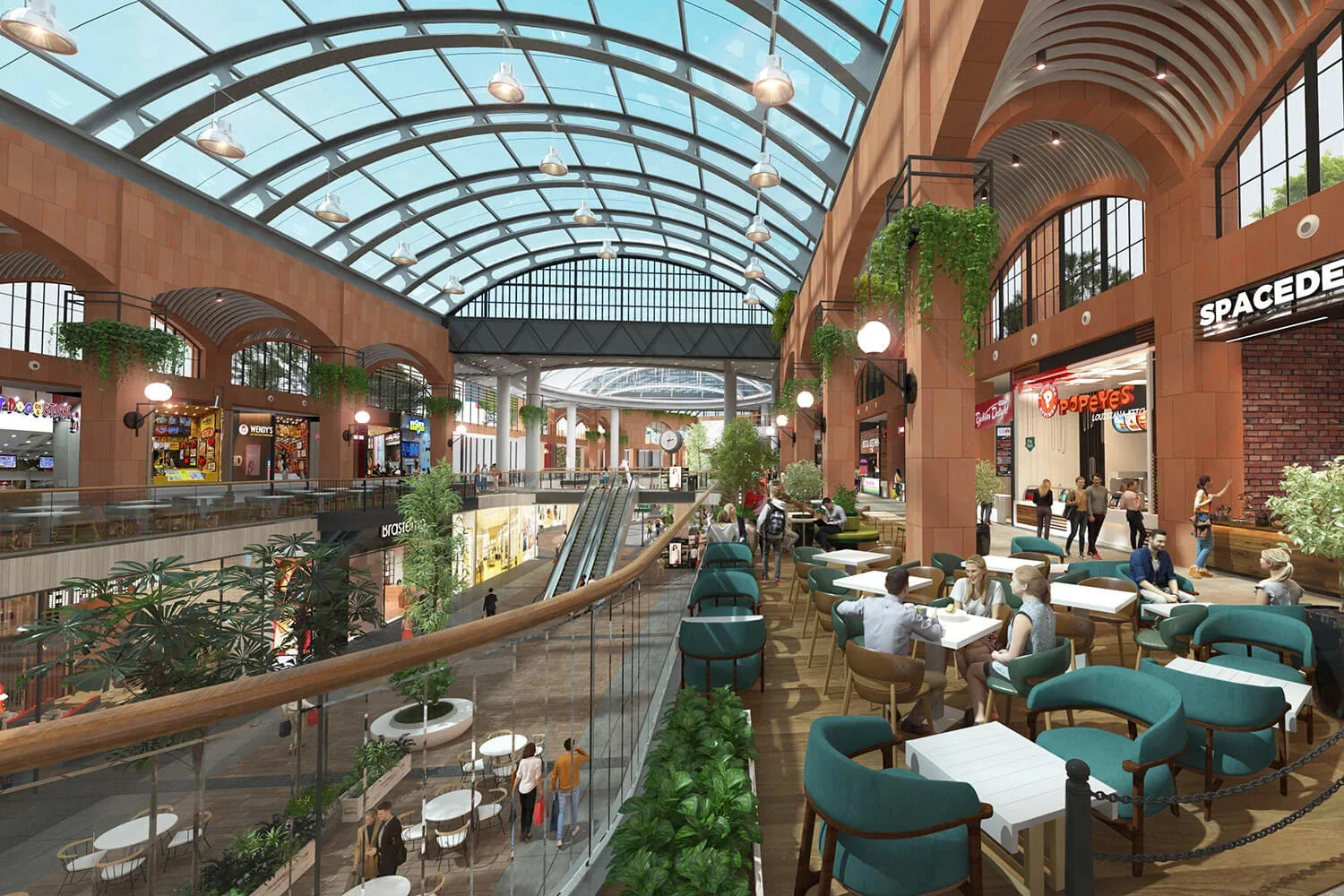 The Omaxe State — Food Court
