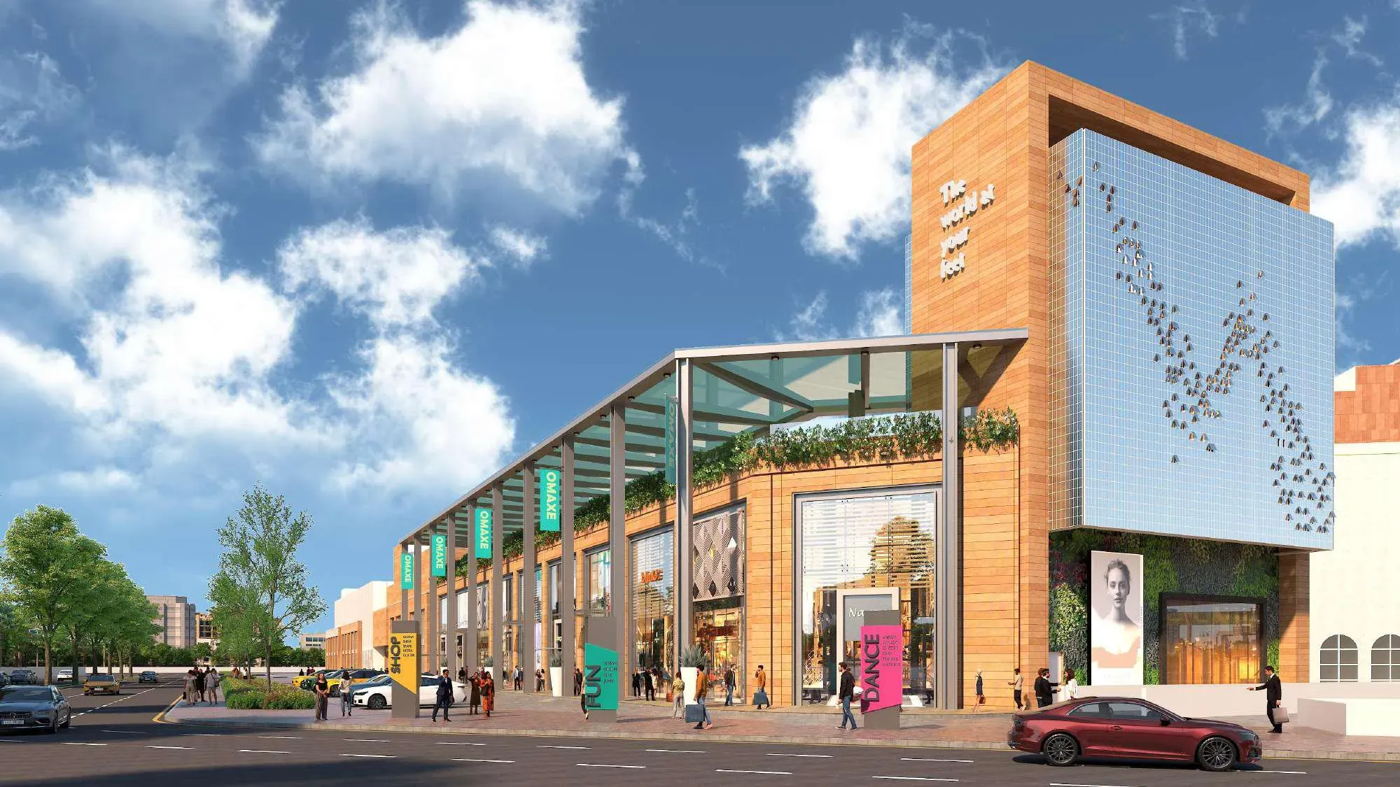 Omaxe State, Sector 19B Dwarka — project render