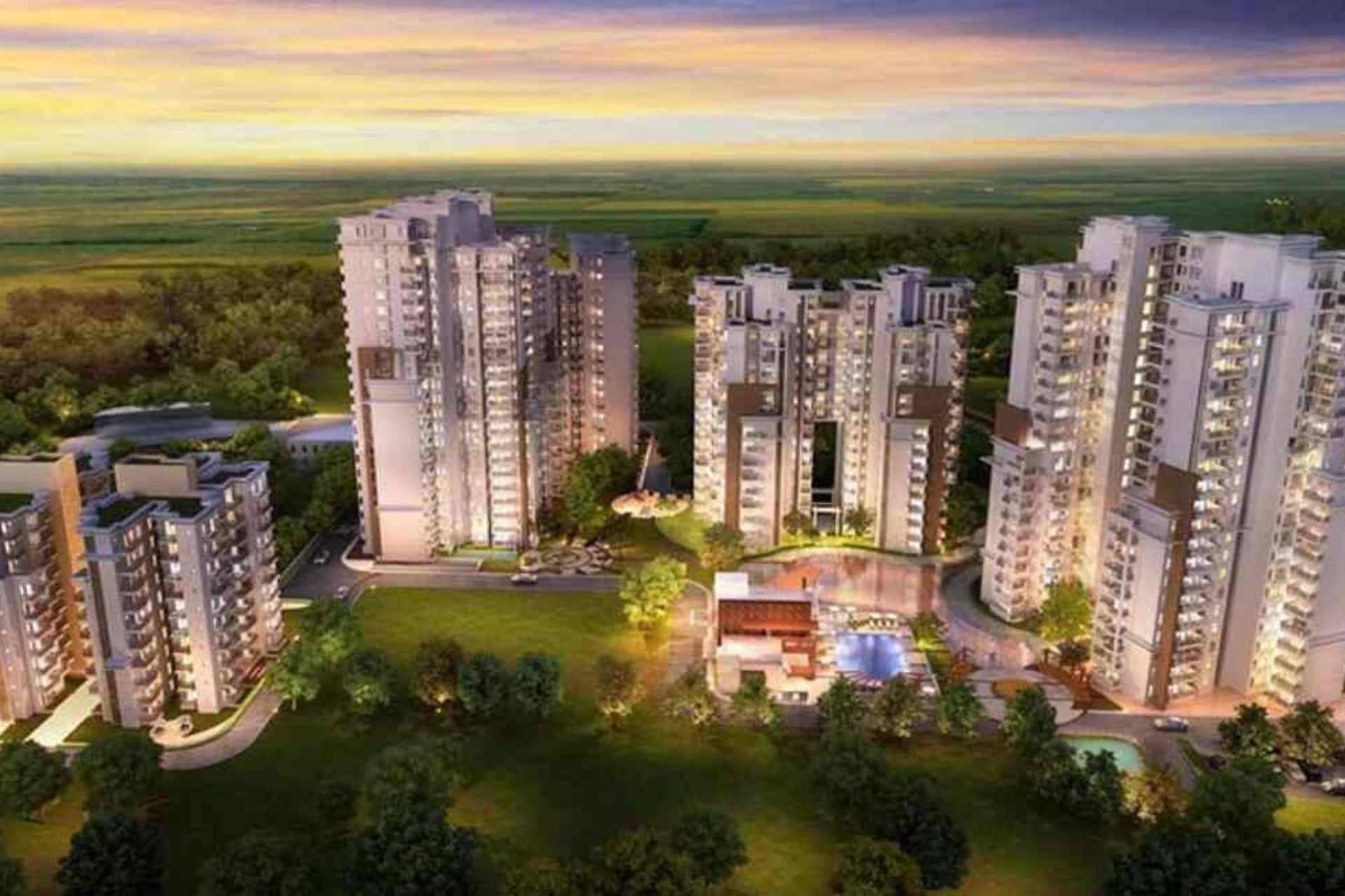 Orris Blue Lagoon — 2 BHK