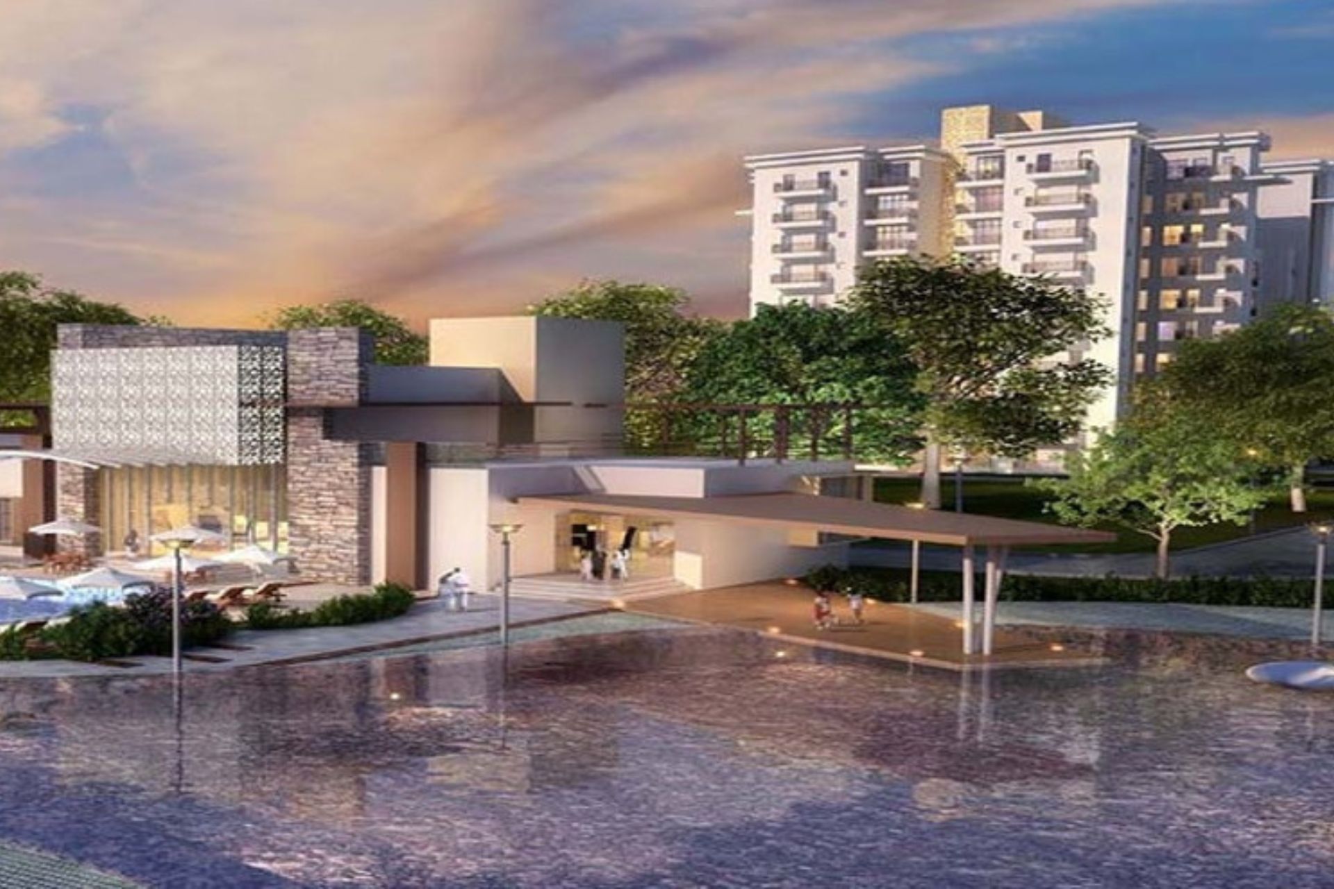 Orris Blue Lagoon — 3/4 BHK