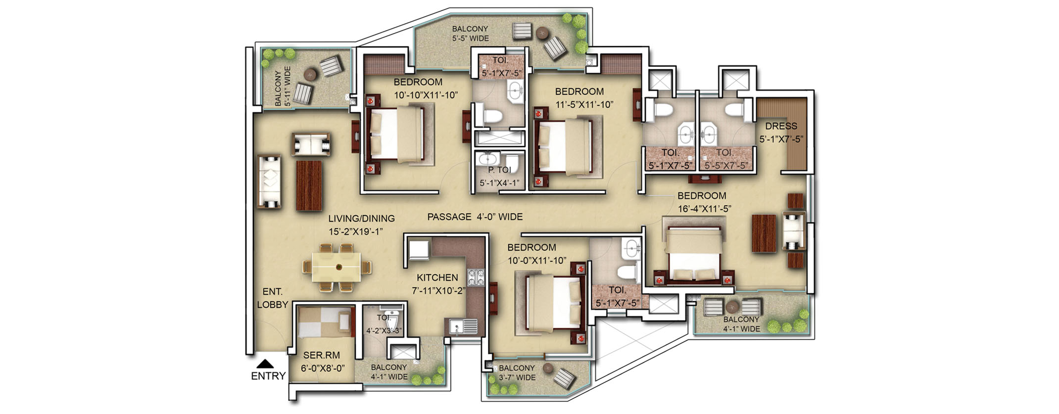 Paras Dews — Floor Plan 2