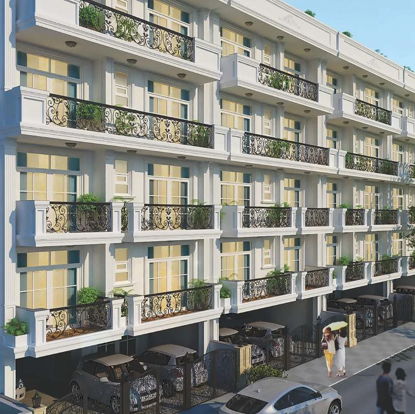 Paras Ekam — Floors Facade View
