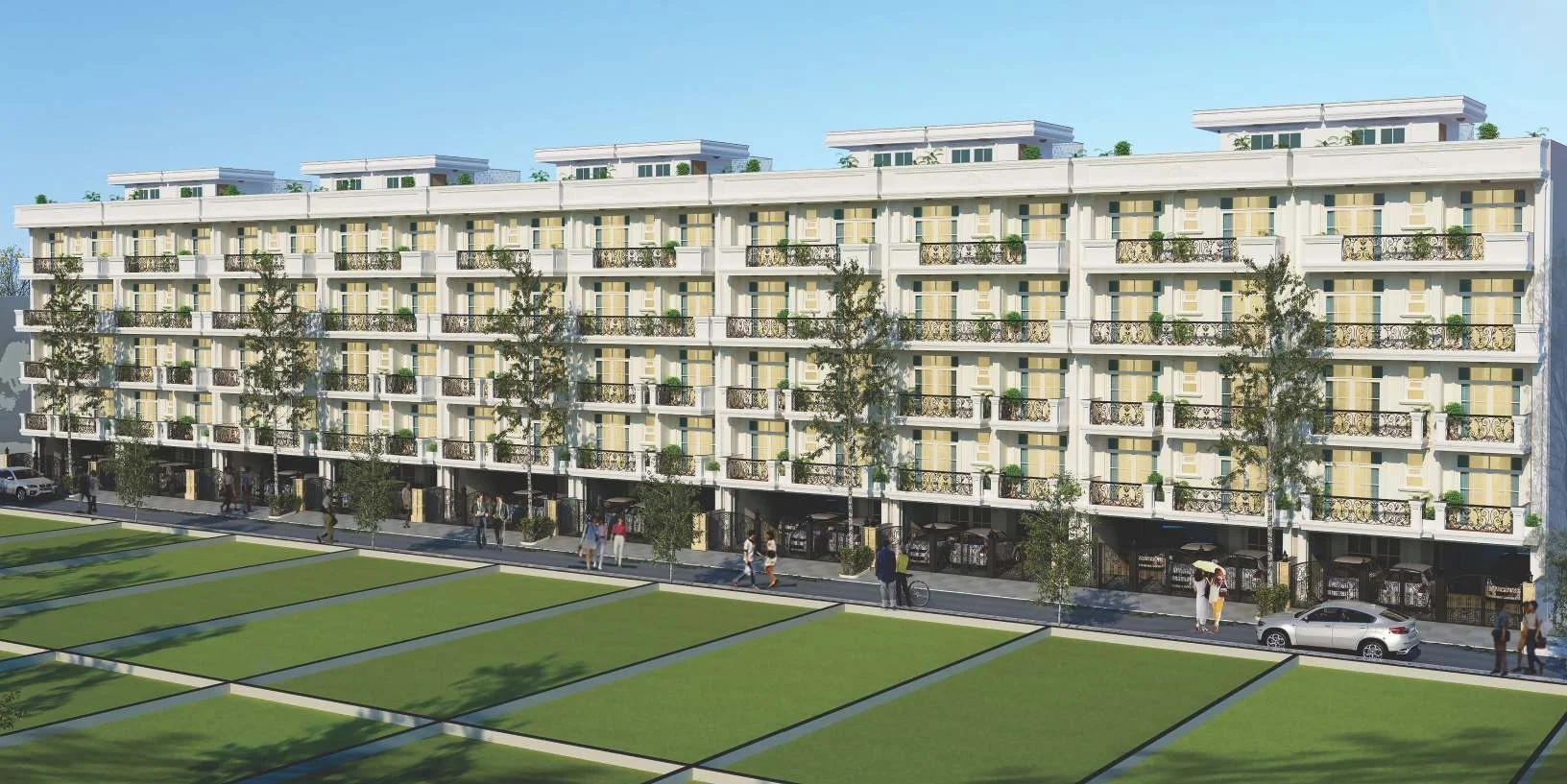Paras Ekam — Independent Floors Elevation