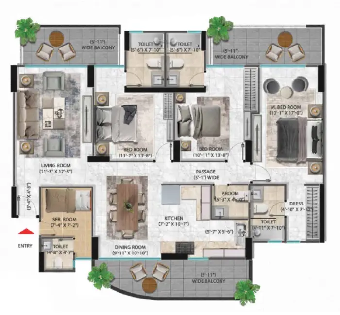 Coban Residences — Floor Plan 2