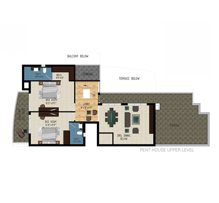 The Elite Residences — Floor Plan 4