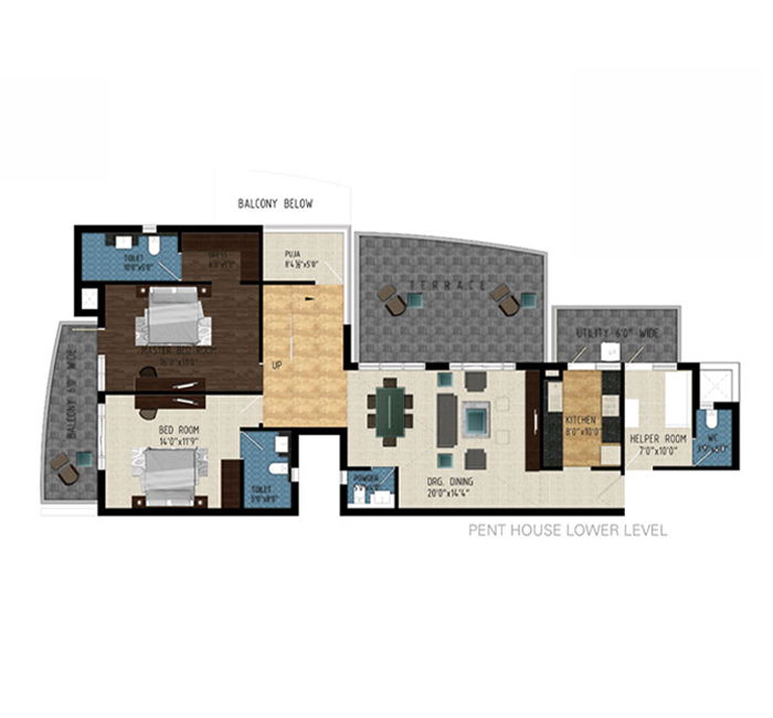 Express Heights — Floor Plan 3