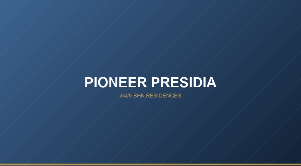 Pioneer Presidia — Tower Facade View