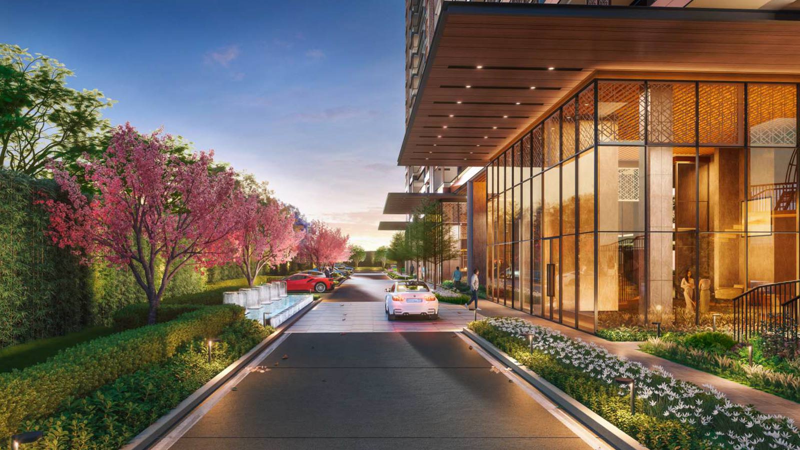Puri Diplomatic Residences, Sector 111, Dwarka Expressway — rooftop pool deck